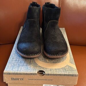 Born Black Ankle Boots